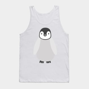 Penguin Chick (white background) Tank Top